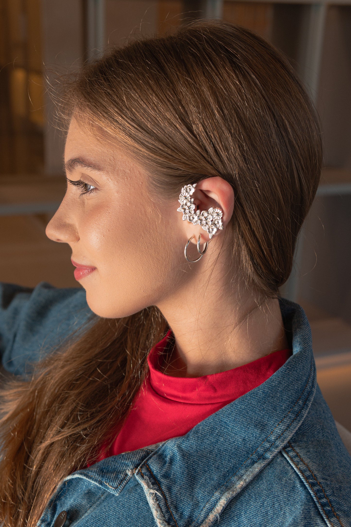 Fleurs Earrings (Without Base)