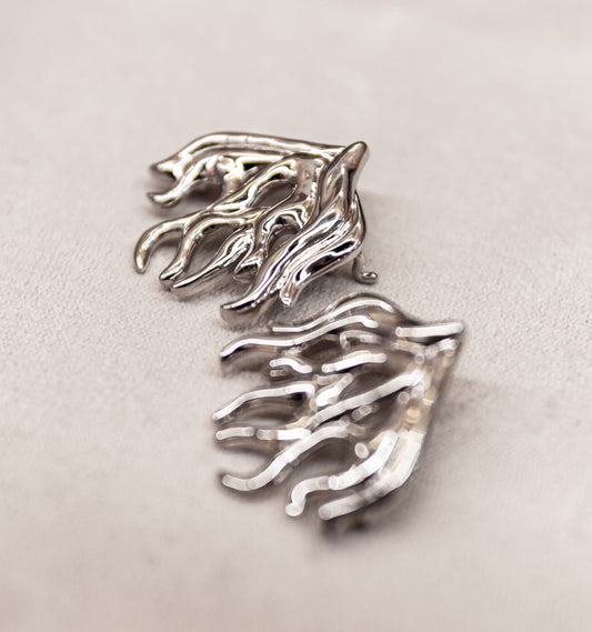 Feu de Camp Earrings (Without Base)
