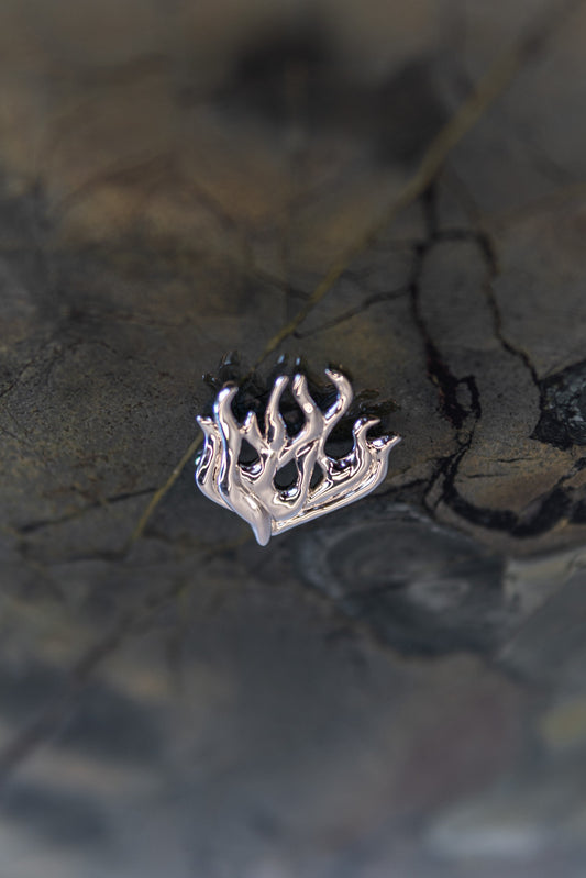 Feu de Camp Earrings (Without Base)